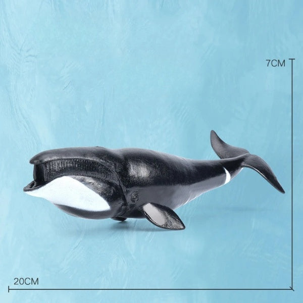 Figurines d'animaux marins colorés pour enfants