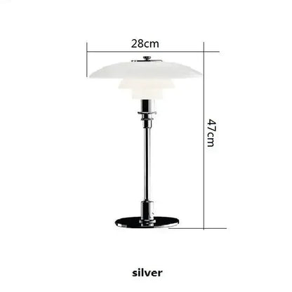 Lampe de table en verre magnifique