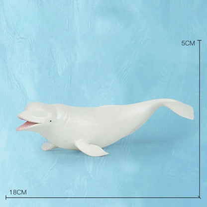 Figurines d'animaux marins colorés pour enfants