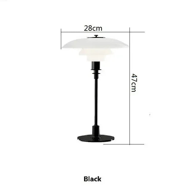 Lampe de table en verre magnifique