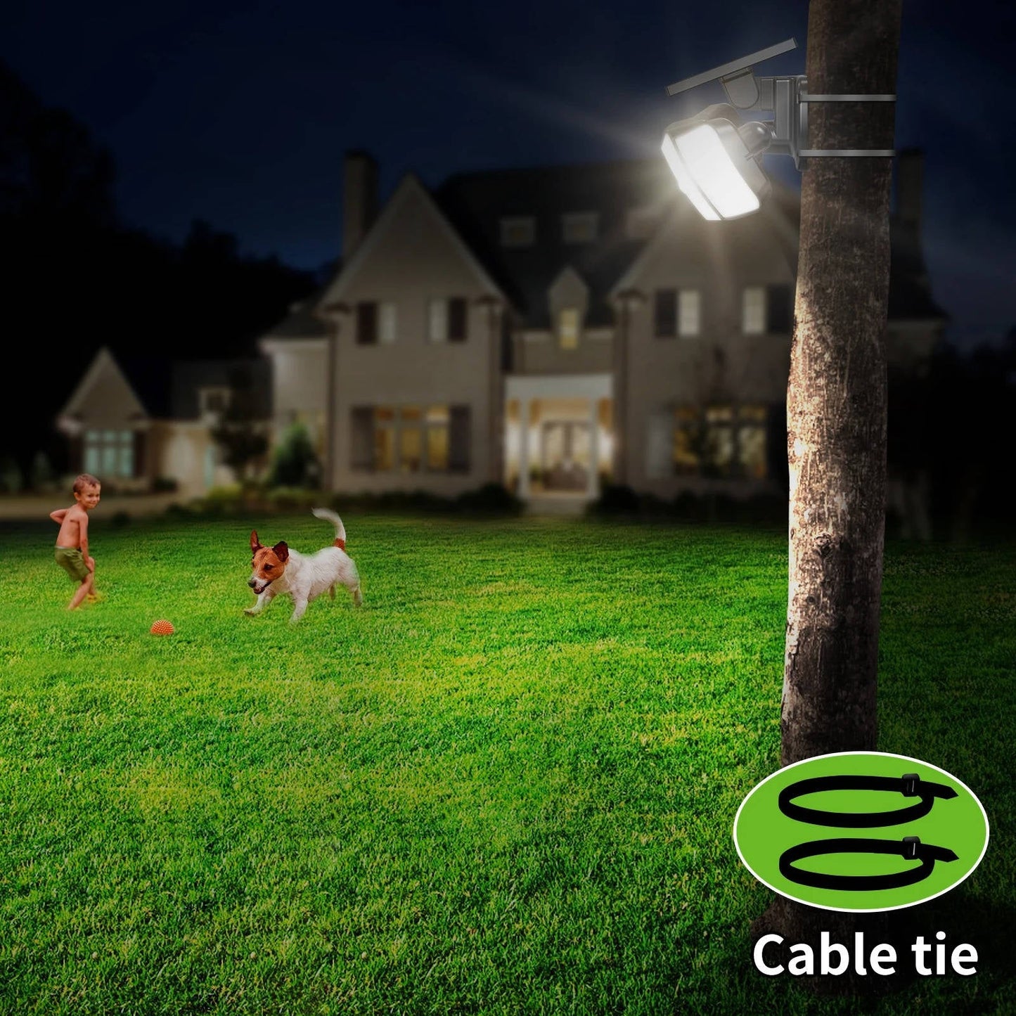 Bright Outdoor Motion Sensor Security Lights