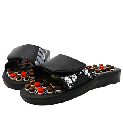 Pantoufles de massage des pieds Shiatsu relaxantes