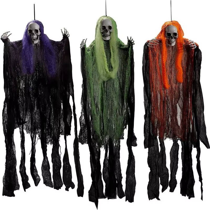 Spooky Lifelike Halloween Decor Set of 3