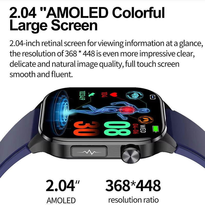Easy Use Senior Health Monitor Watch
