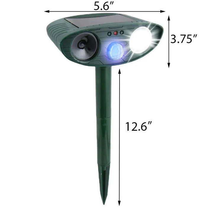 Outdoor Solar Pest Repeller Animal Control Device