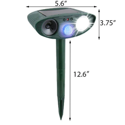 Outdoor Solar Pest Repeller Animal Control Device