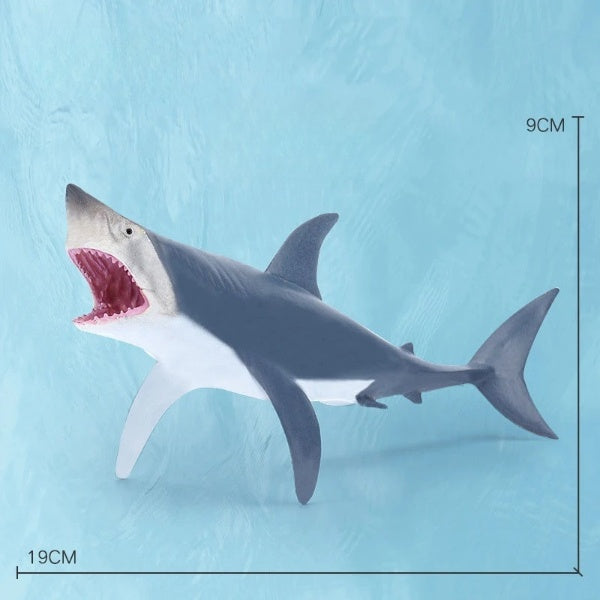 Figurines d'animaux marins colorés pour enfants