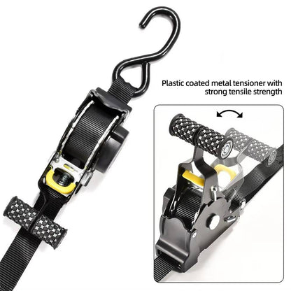 Heavy Duty 2-Piece Tie Down Straps