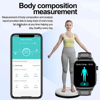 Easy Use Senior Health Monitor Watch