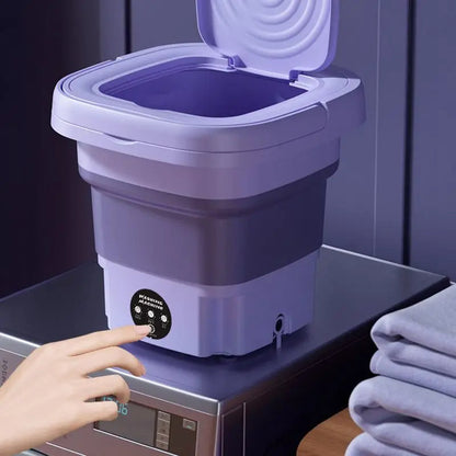 Compact Travel Washing Machine with Dryer - Halri