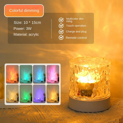 Colorful Wave LED Nightlight Projector