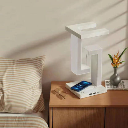 Portable LED Table Lamp with Wireless Charging