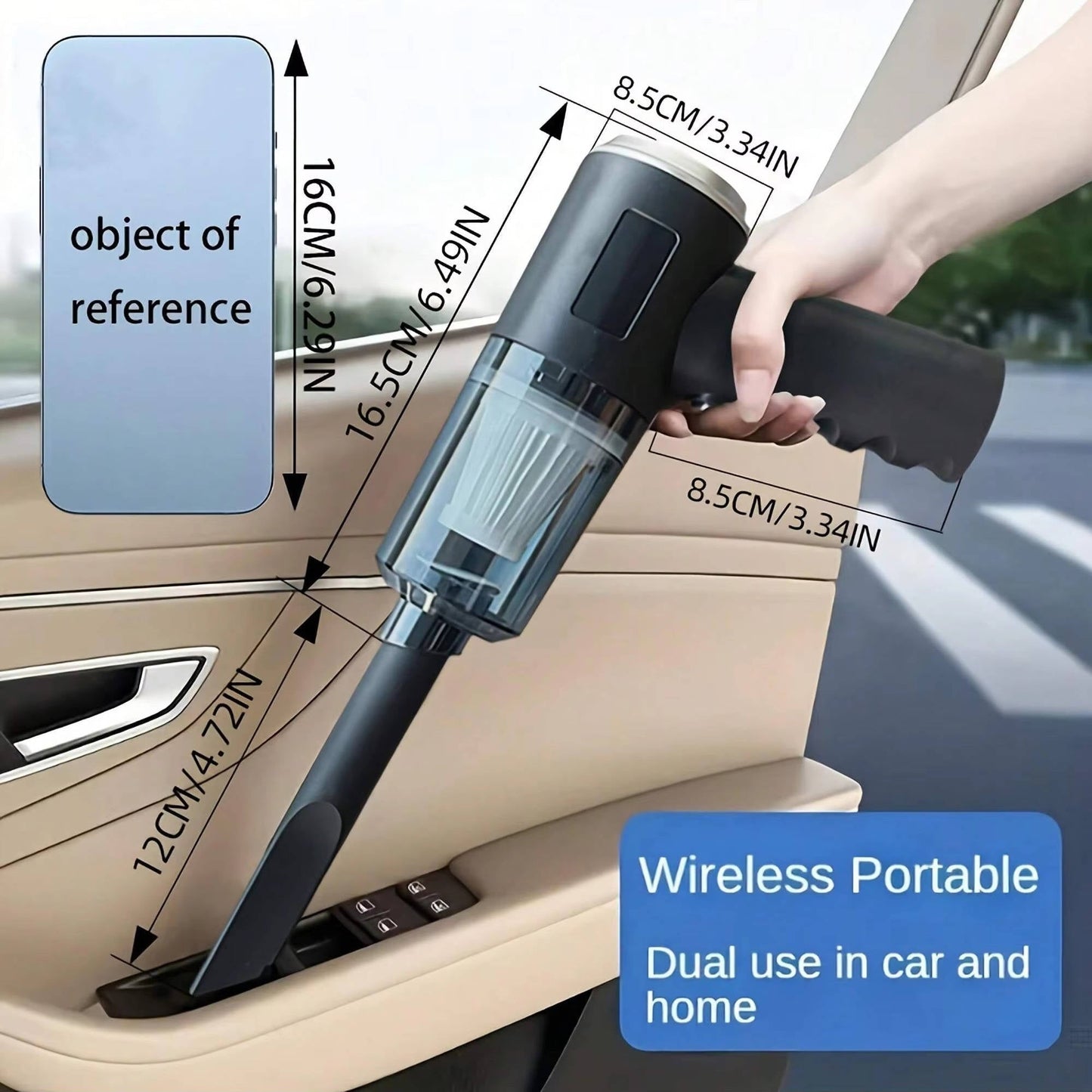 Portable Auto Handheld Vacuum Cleaner
