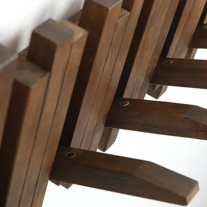 Reclaimed Wooden Wall Hook Rack Flip Down Hanger