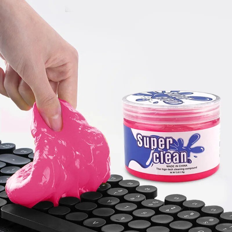 Gel nettoyant efficace pour éliminer les résidus de slime