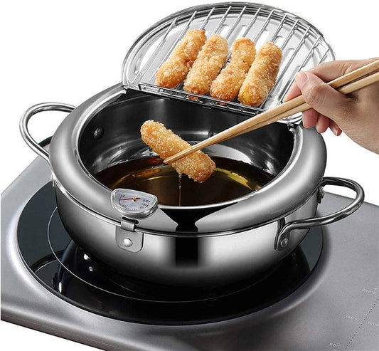 Asian Style Large Fryer Pot - Halri