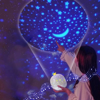 Colorful LED Nursery Nightlight Projector