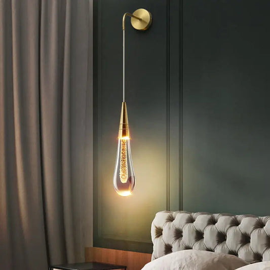 Round Glass Pendant Wall Light - Halri