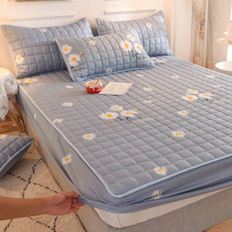 Protège-matelas en soie douce