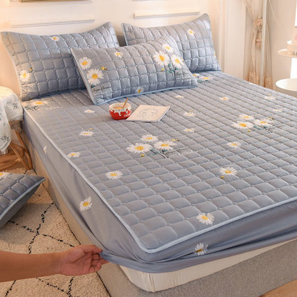 Protège-matelas en soie douce