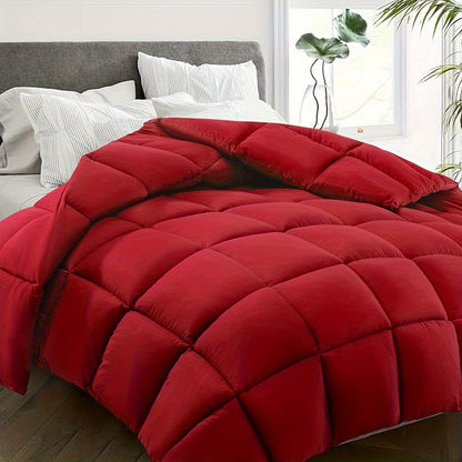 Couette réversible douce de qualité supérieure avec garnissage en microfibre
