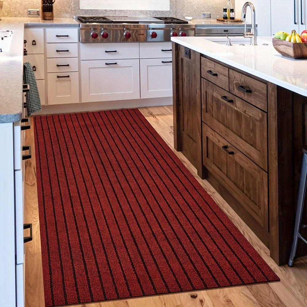 Tapis de couloir antidérapant pour intérieur et extérieur