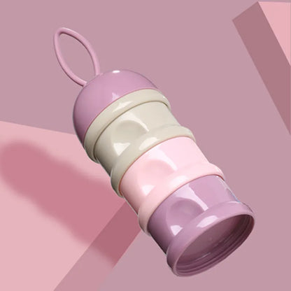 Boîte de conservation pour aliments pour bébé - Distributeur de lait en poudre compact