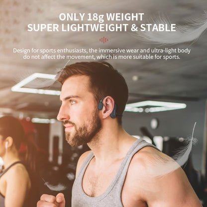 Waterproof Bluetooth Bone Conduction Sport Headphones