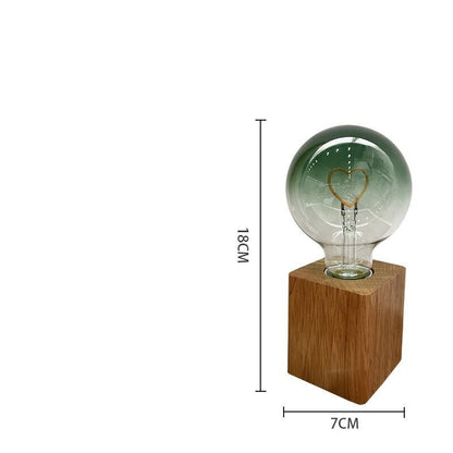 Lampe d'ambiance romantique en forme de cœur à LED