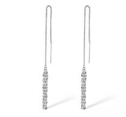 Magnifiques boucles d'oreilles pendantes à perles
