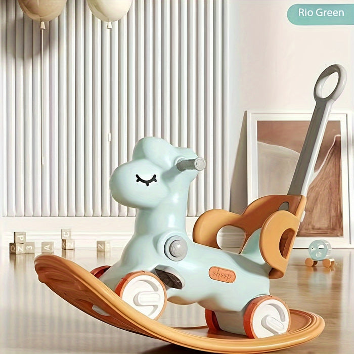 Vélo d'équilibre cheval à bascule 2 en 1 pour bébé - Un vélo amusant et sûr