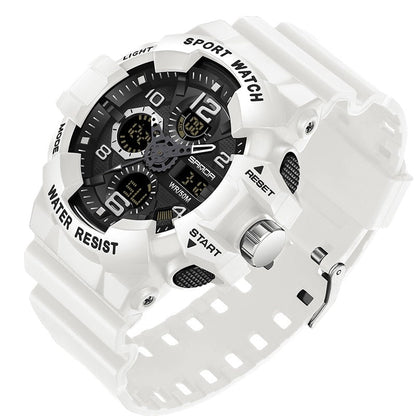 Montre numérique tactique robuste et résistante à l'eau