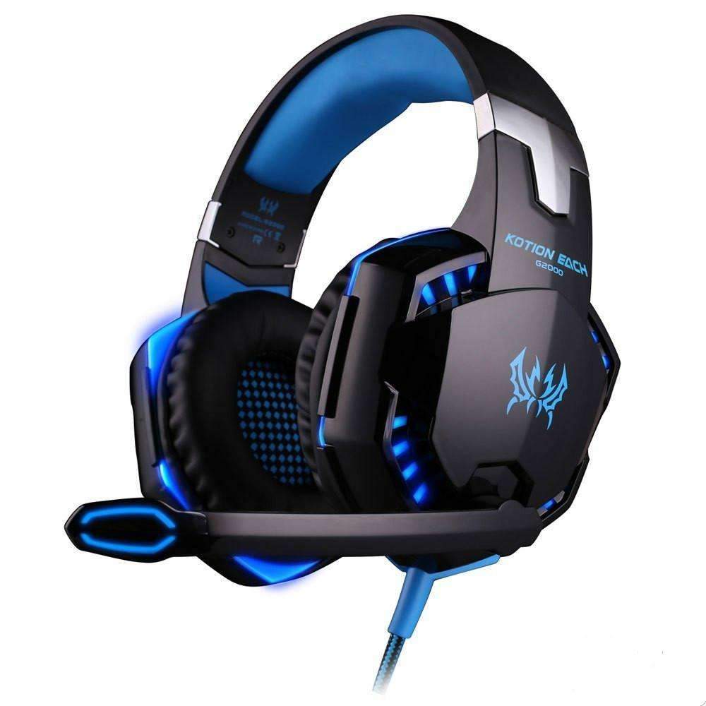 Gaming Headset with Surround Sound Over Ear Headphones - Halri