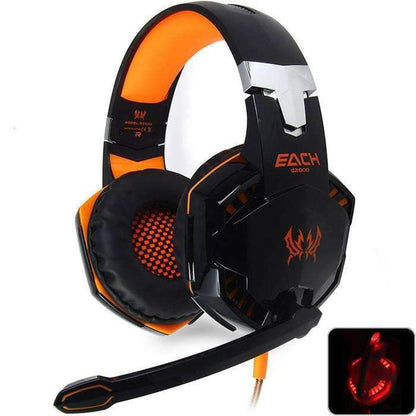 Casque de jeu avec son surround, écouteurs circum-auriculaires