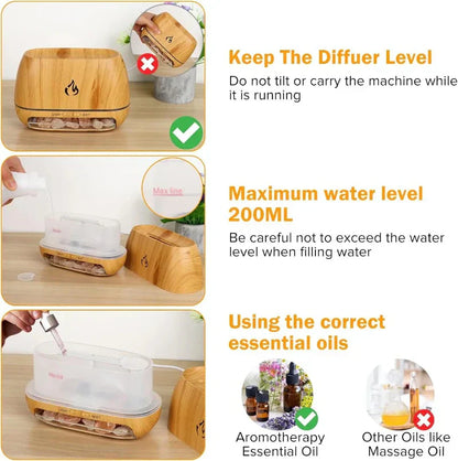 Natural Aroma 3-in-1 Essential Oil Diffuser