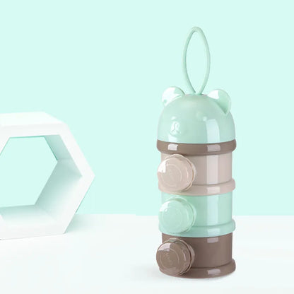Boîte de conservation pour aliments pour bébé - Distributeur de lait en poudre compact