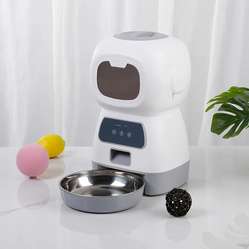 Automatic Pet Food Dispenser For Dogs Cats