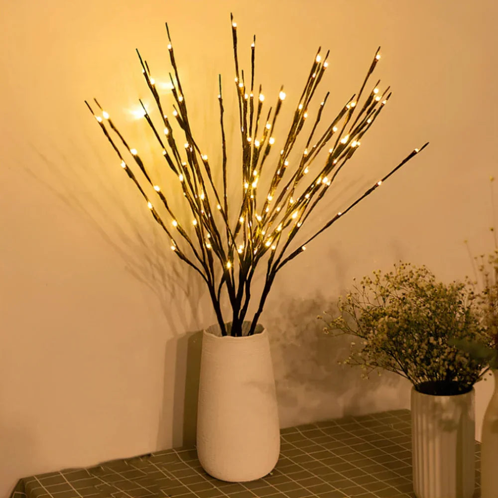 Glowing LED Lit Branches Home Decoration - Halri