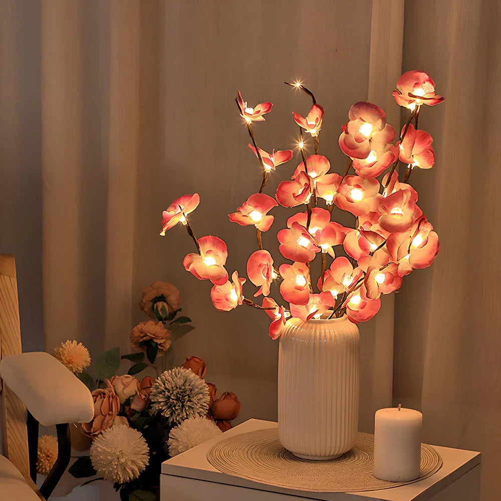 Branches lumineuses à LED décoratives pour la maison