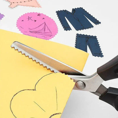 Premium Pinking Scissors with Wavy Blades