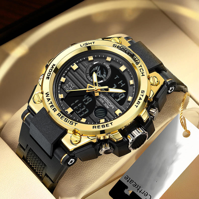 Montre-bracelet LED de sport étanche