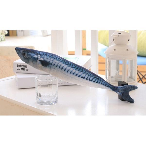 Figurine de poisson colorée et réaliste