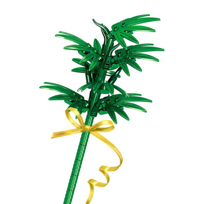 Kit de construction de fleurs colorées avec figurines de perce-neige 
