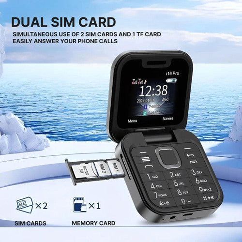 Compact 2 SIM Card Mobile Phone