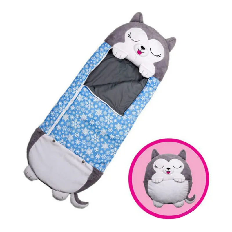 Sac de couchage amusant en forme d'animal pour enfants