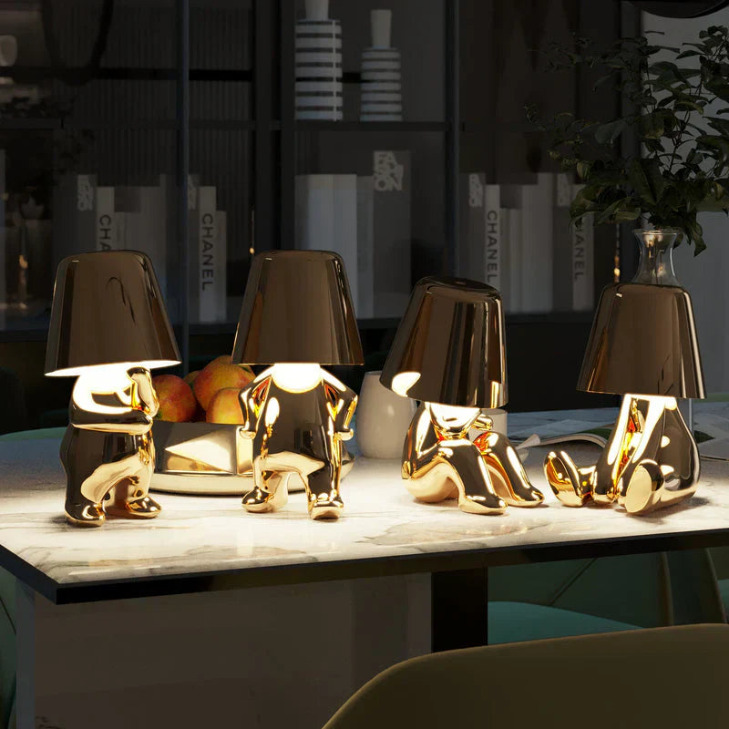 Dimmable Desk Lamp with USB Port and Color Changing Light
