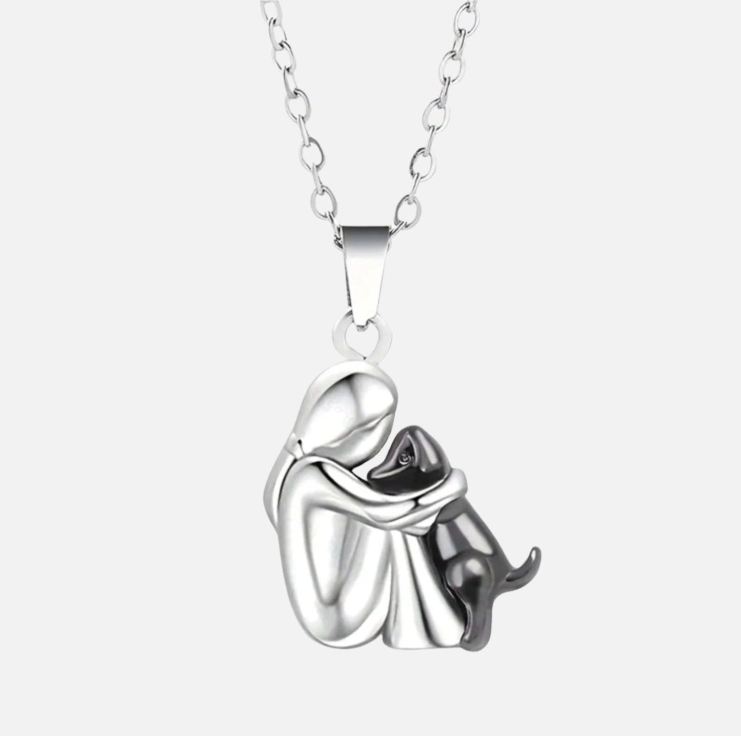 Magnifique collier pendentif en cristal, bijou élégant