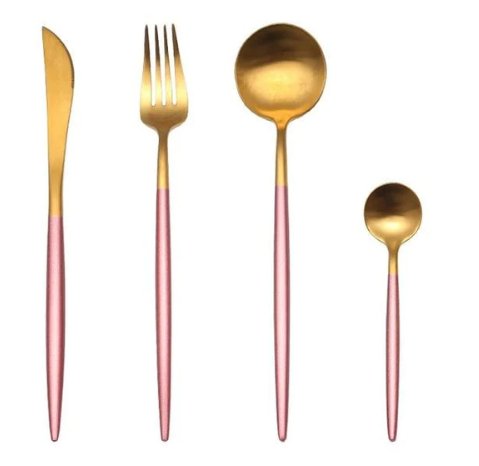 Ensemble de couverts 24 pièces en acier inoxydable de qualité supérieure