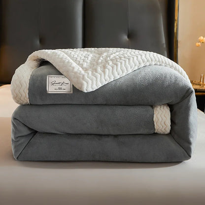 Couverture polaire douce et moelleuse