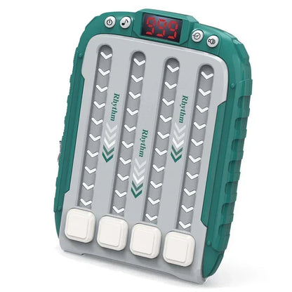 Jeu portable amusant avec capteur de rythme LED et musique